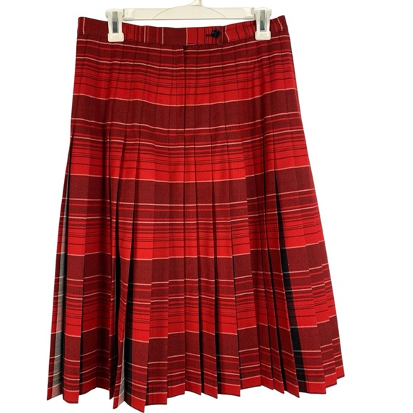 Pendleton Heritage Limited Edition Wool Plaid Reversible Turnabout Skirt Size 10 - Picture 9 of 16